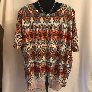 LulaRoe Patterned Top